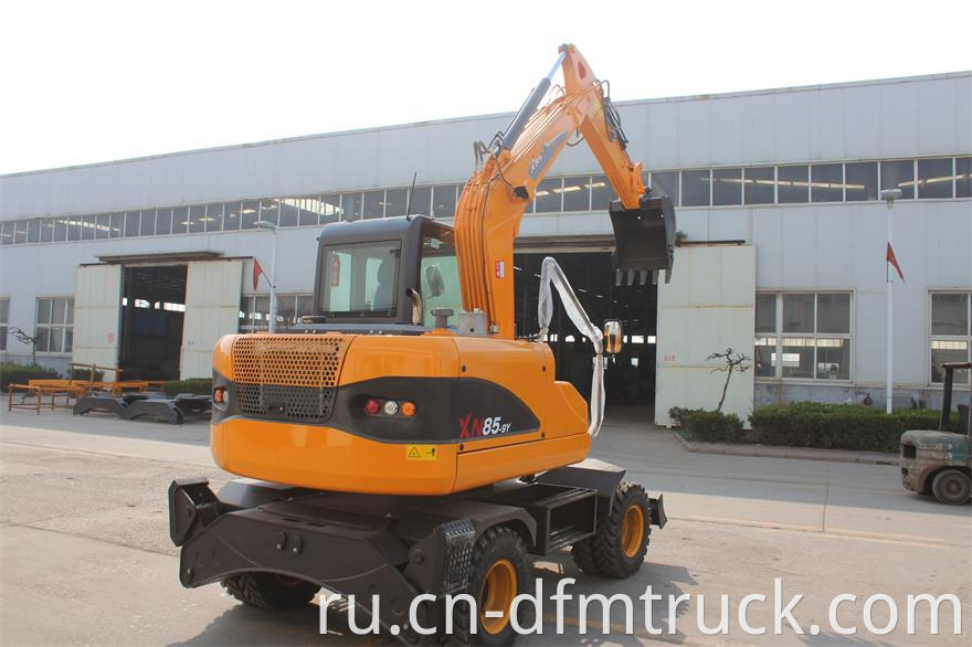 8 ton wheel excavator 10